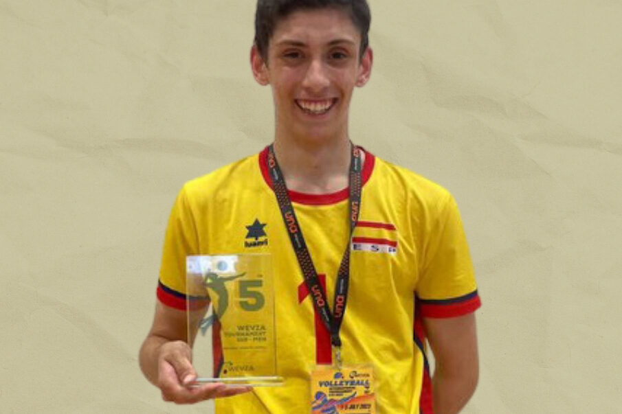 El Juvenil Sergio Garc A Del Voleibol Legan S Sella Una Gran Actuaci N