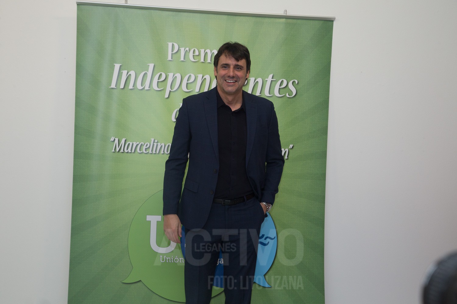Ion Aramendi en el photocall de los Premios Independientes 2022