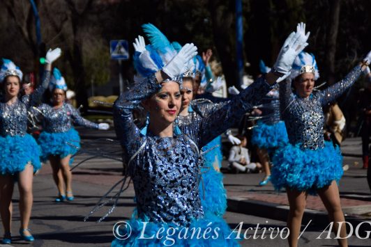 Casa de Salamanca carroza carnaval leganes 2018