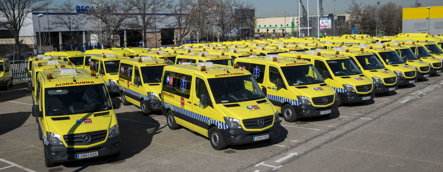 ambulancias de la comunidad de madrid