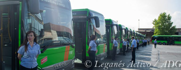 Presentan 18 nuevos autobuses para las líneas 480, 484, 483 y 495