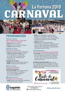 Actividades La Fortuna Carnaval 2019