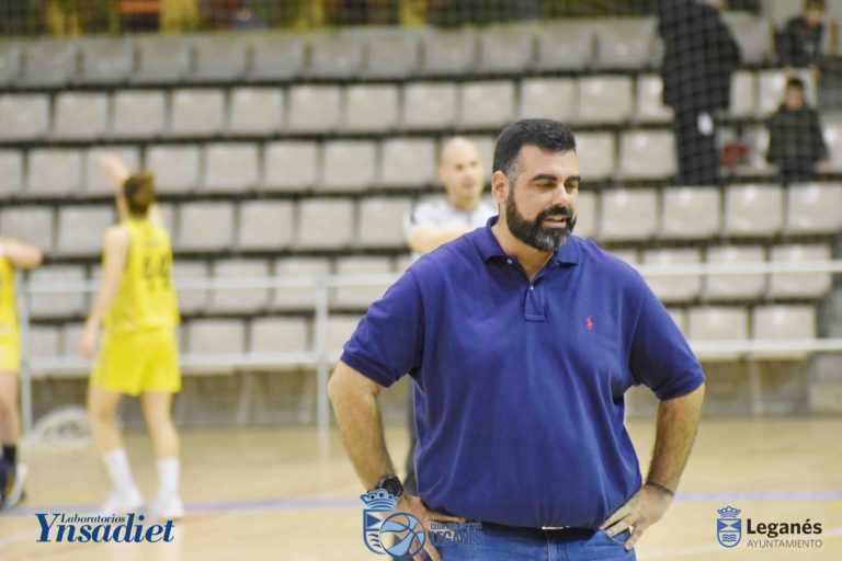 Antonio Pernas, entrenador del Ynsadiet Leganés: «Cuando el equipo cree, lo hace lo mejor que sabe»