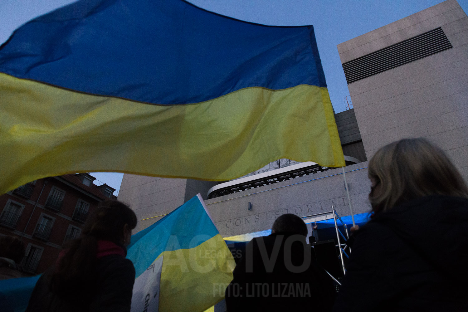 ucrania ayuntamiento leganes