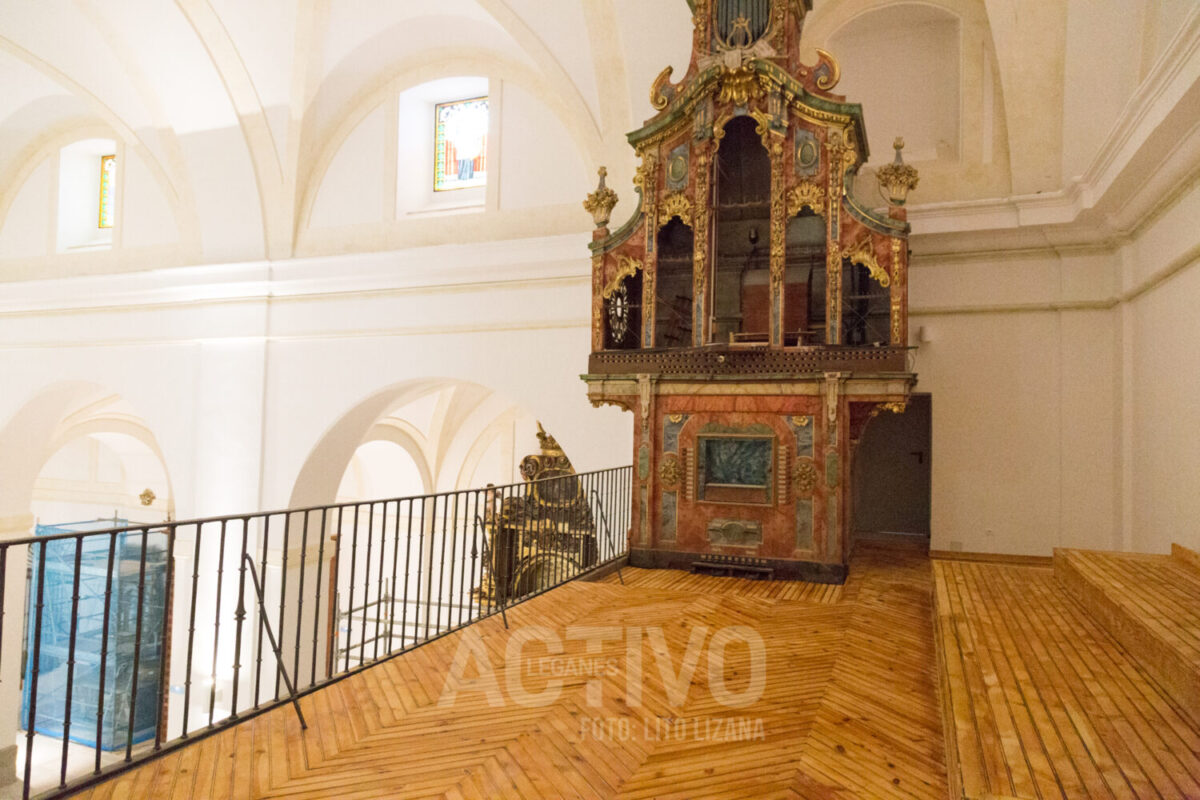 restauracion iglesia el salvador retablos órgano