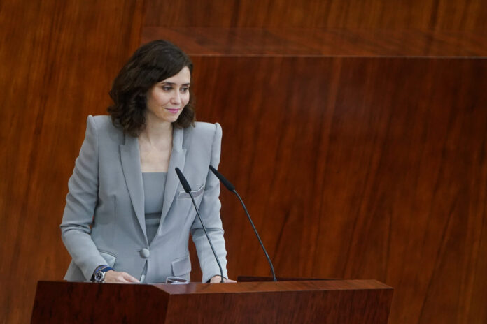 en el Debate de Investidura Comunidad de Madrid