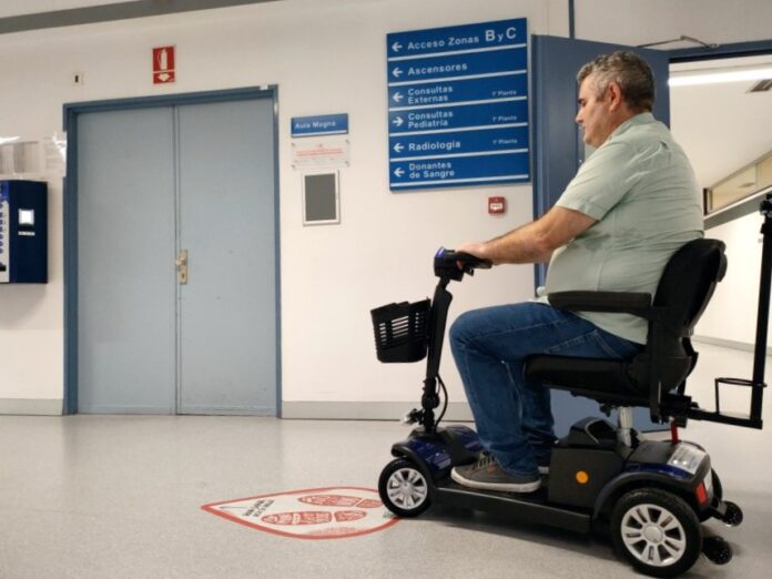 hospital severo ochoa scooter