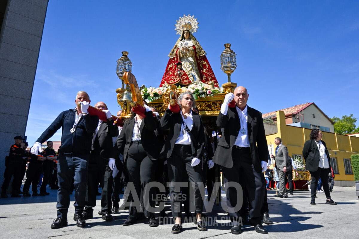 procesion aniversario butarque leganes