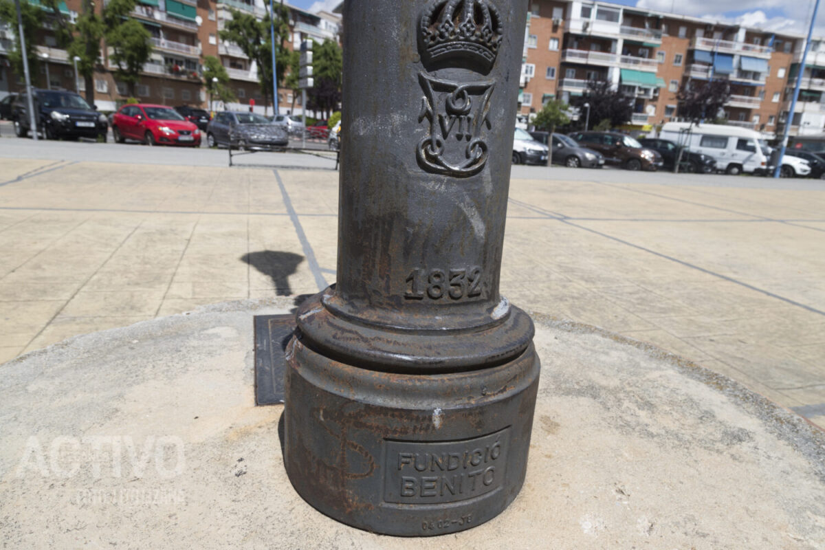 farolas fernandinas leganes avenida gibraltar casa del reloj