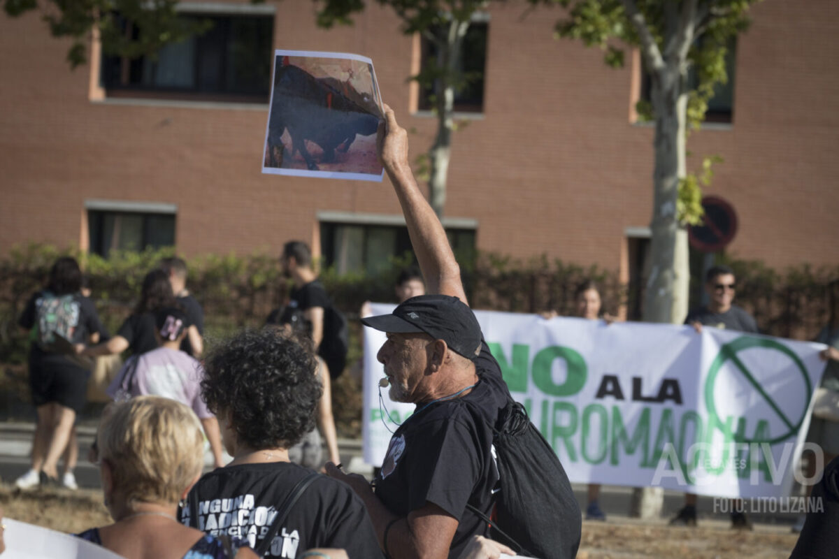 concentración manifestacion leganes antitaurina