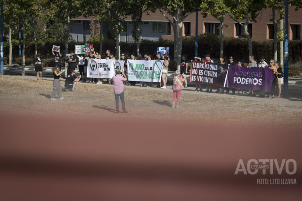 concentración manifestacion leganes antitaurina